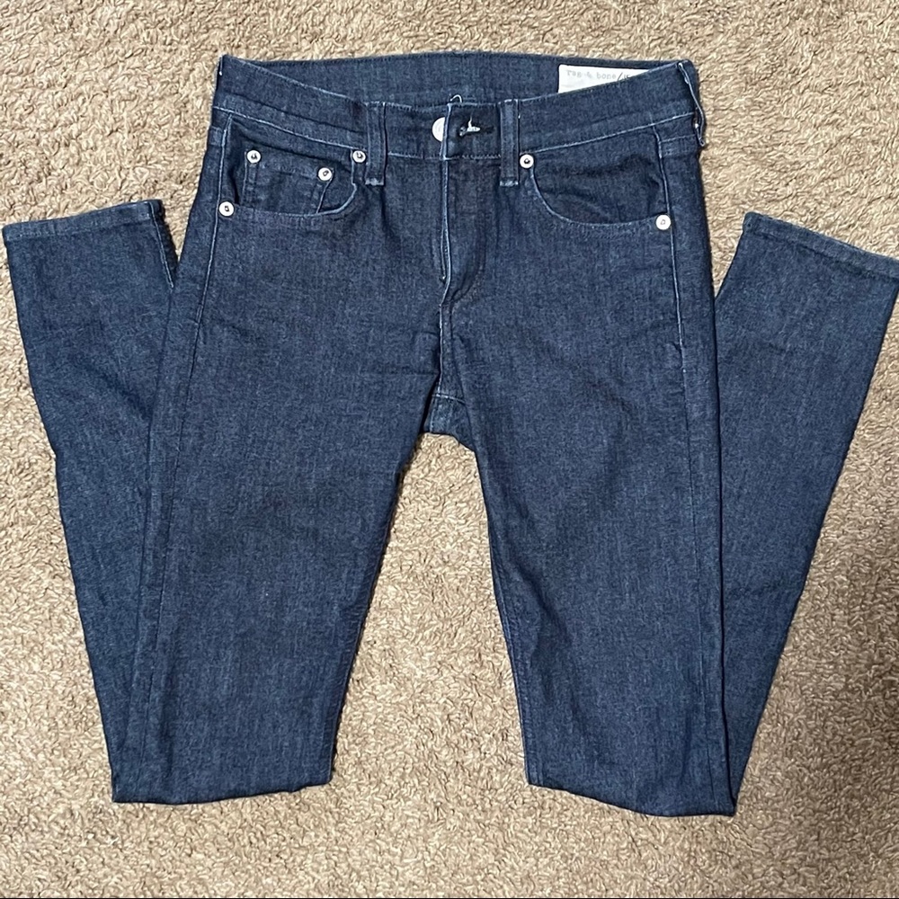 Rag & Bone Dark Wash Skinny Jeans sz 25